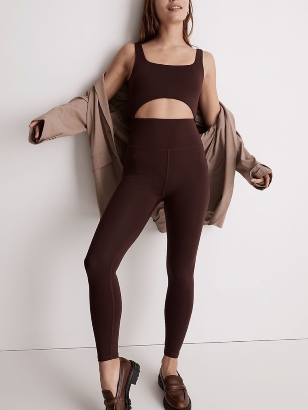 Madewell MWL Cutout Unitard Jumpsuit